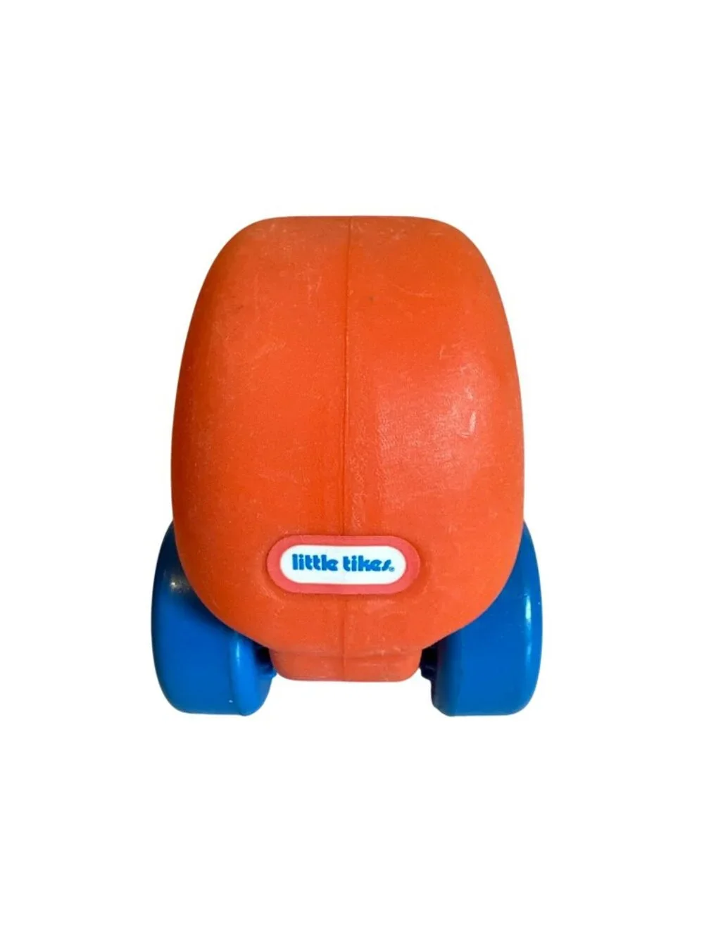 Little Tikes My First Wheels Orange Car Smiley Face Replacement Toy Vintage